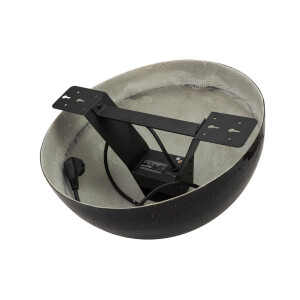 Eurolite Spiegel-Halbkugel 50cm schwarz motorisiert