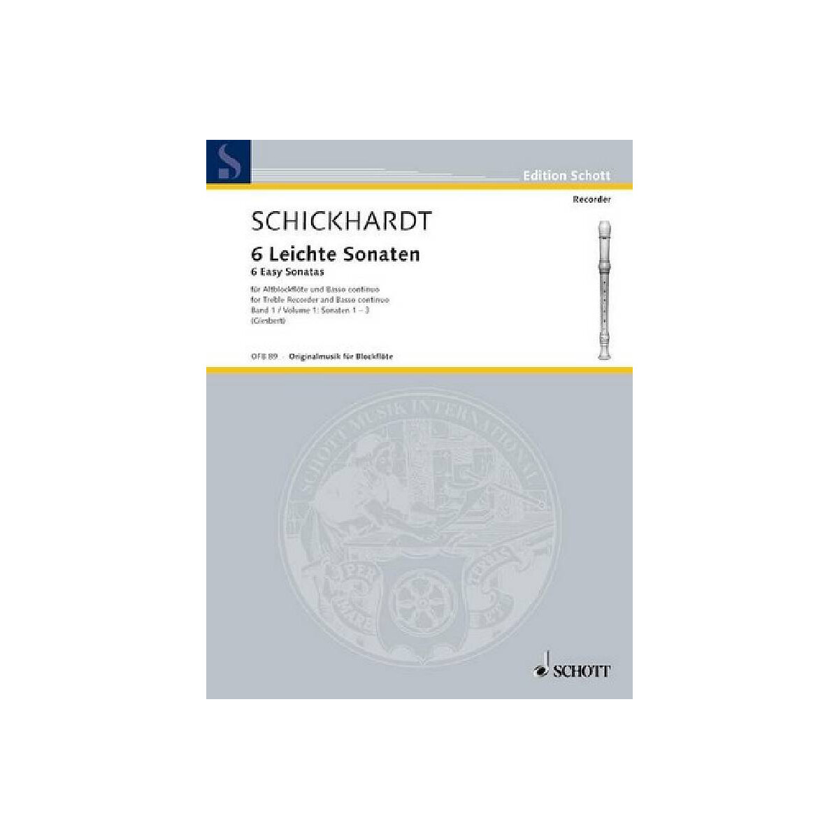 6 leichte Sonaten Band 1 (Nr.1-3) box