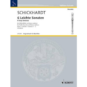 6 leichte Sonaten Band 1 (Nr.1-3)