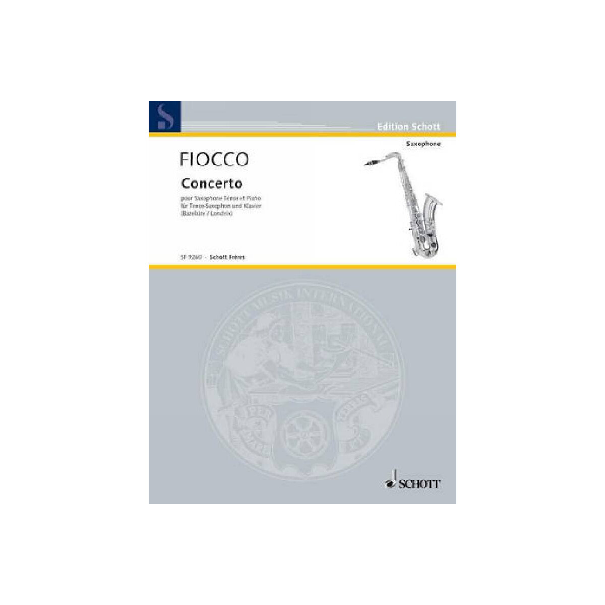 Concerto pour cello box