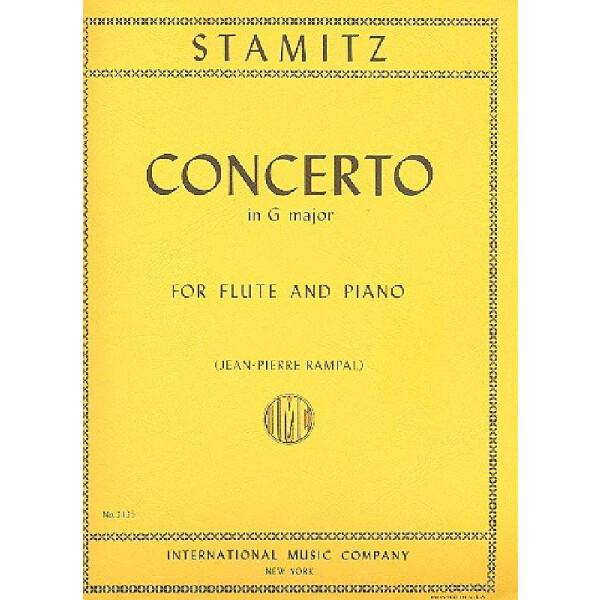 Concerto G major op.29 for flute