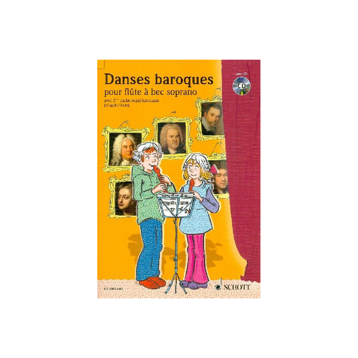 Danses baroques (+CD) box