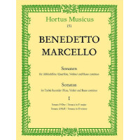 Sonaten op.2 Band 1 für Altblockflöte