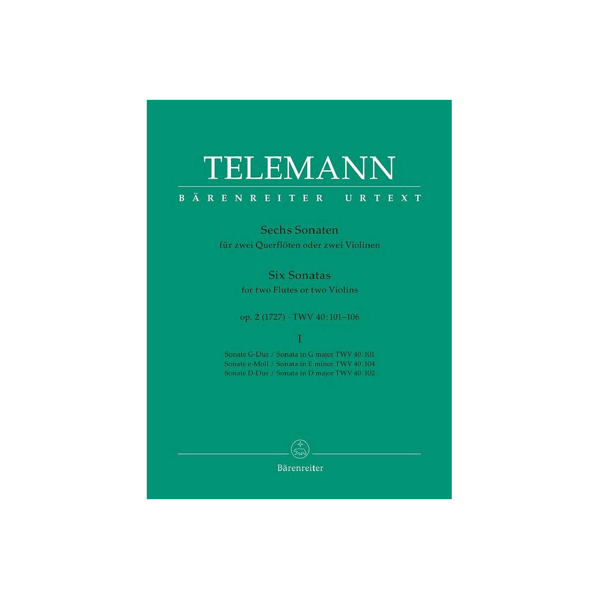 6 Sonaten op.2 Band 1 (Nr.1-3)