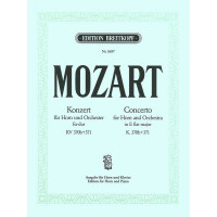 Konzert Es-Dur für Horn und Orchester KV370b und KV371