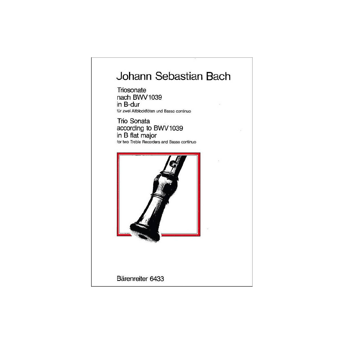 Triosonate B-Dur nach BWV1039 box
