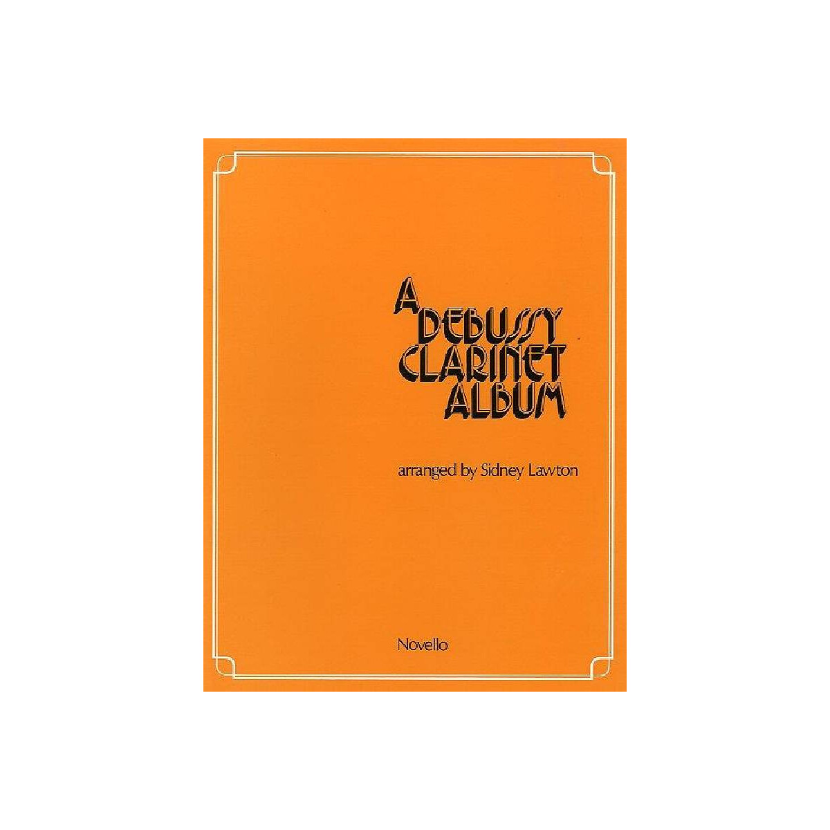 A Debussy Clarinet Album box