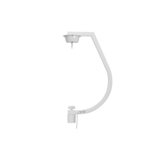 Eurolite Stativhalterung mit Motor für Spiegelkugeln bis zu 30cm ws