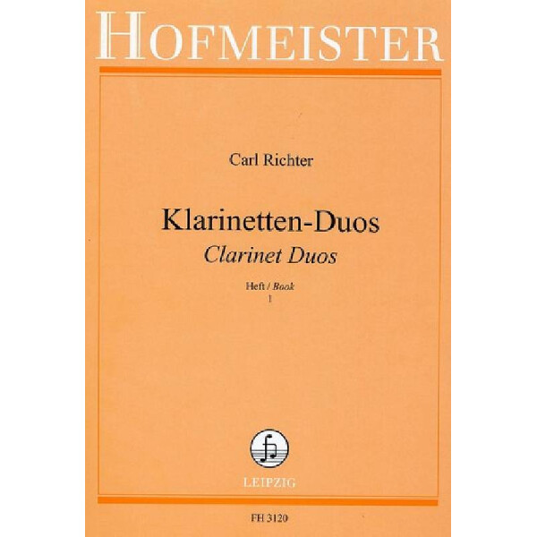Klarinetten-Duos Band 1