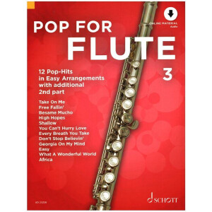 Pop for Flute Band 3 (+Online Audio)