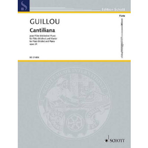 Cantiliana op.24 für Flöte (Violine) und Klavier