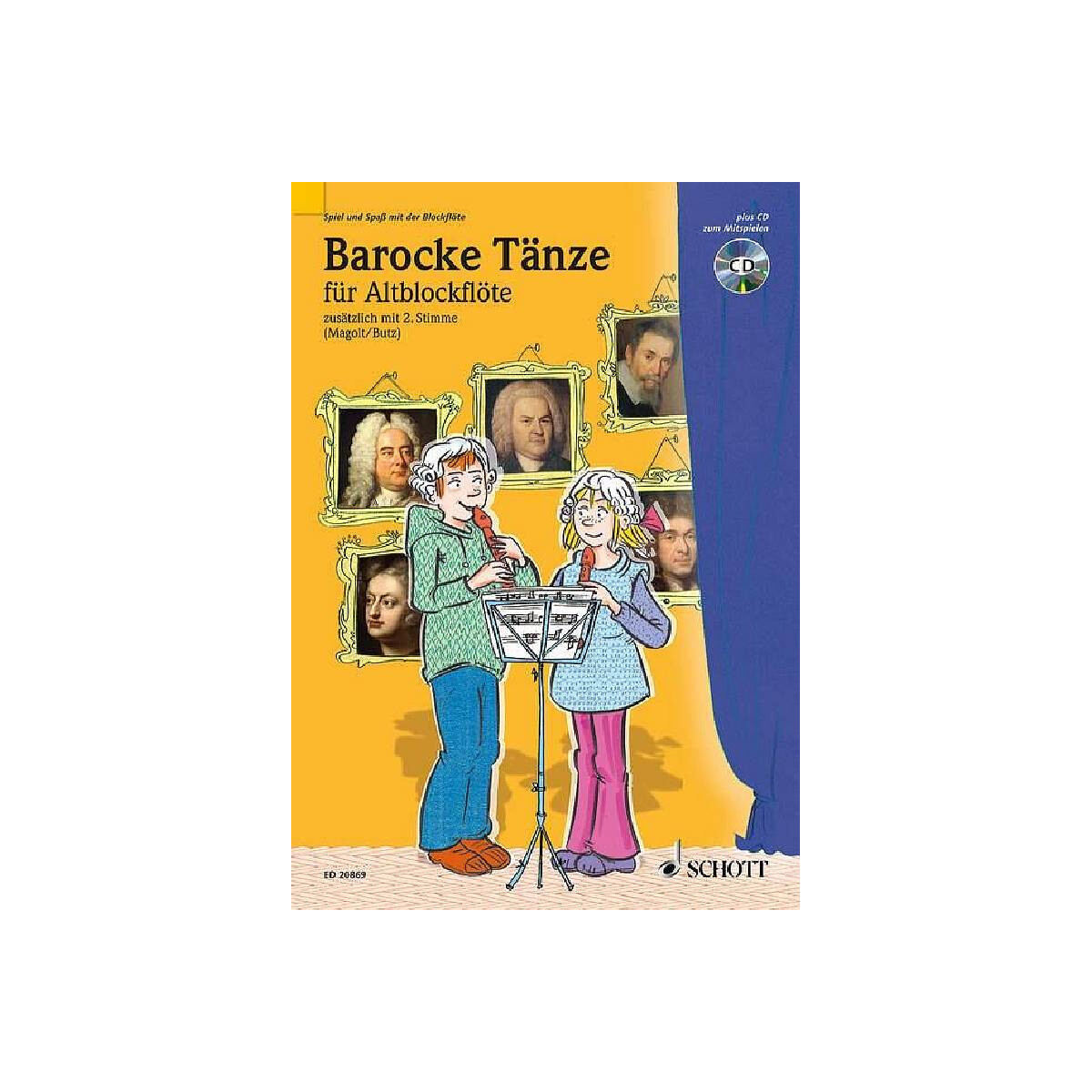 Barocke Tänze (+CD) box