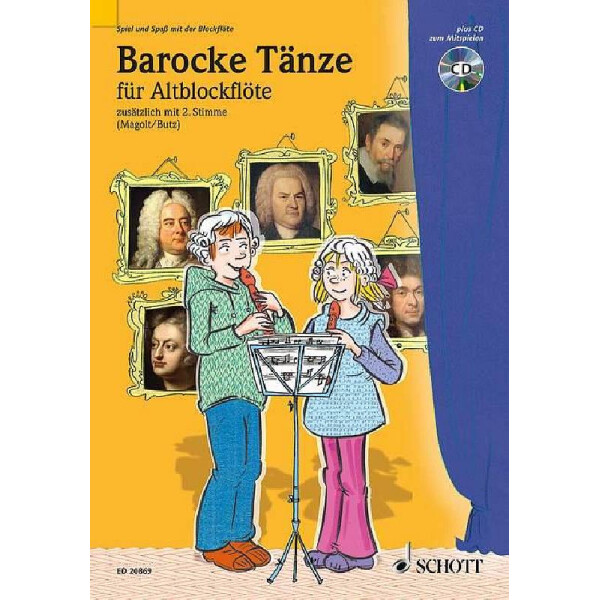 Barocke Tänze (+CD)