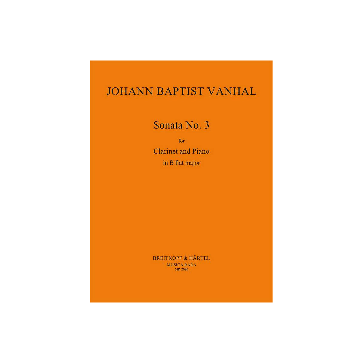 Sonate B-Dur Nr.3 box