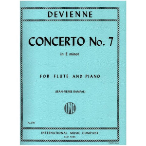 Concerto e minor no.7 for flute and piano