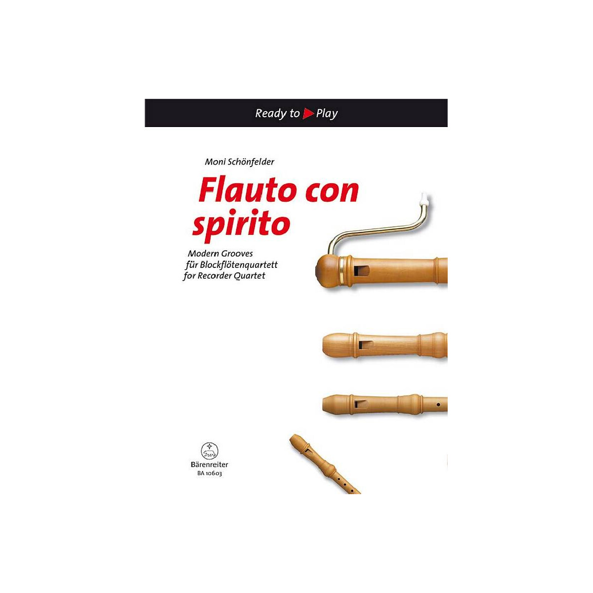 Flauto con spirito für 4 Blockfl&ou box
