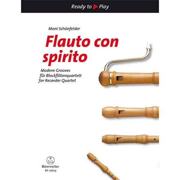 Flauto con spirito für 4 Blockflöten (SATB)