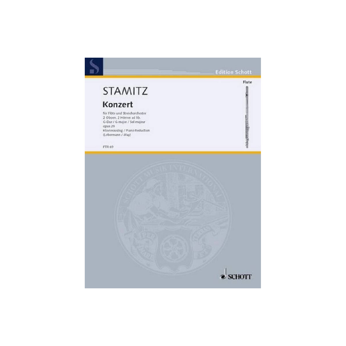 Konzert G-Dur op.29 für Flöte  box