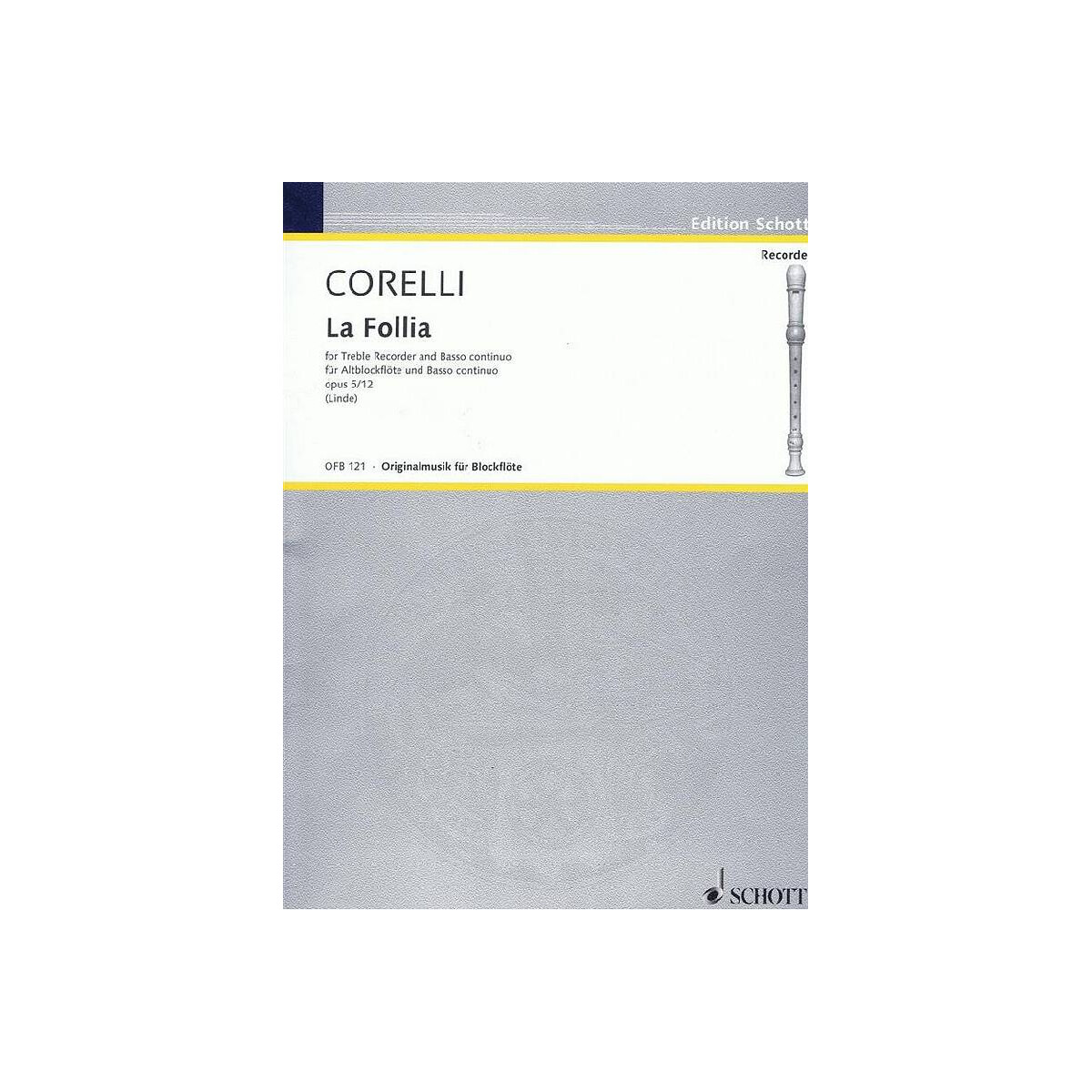 La Follia op.5,12 für Altblockfl&ou box