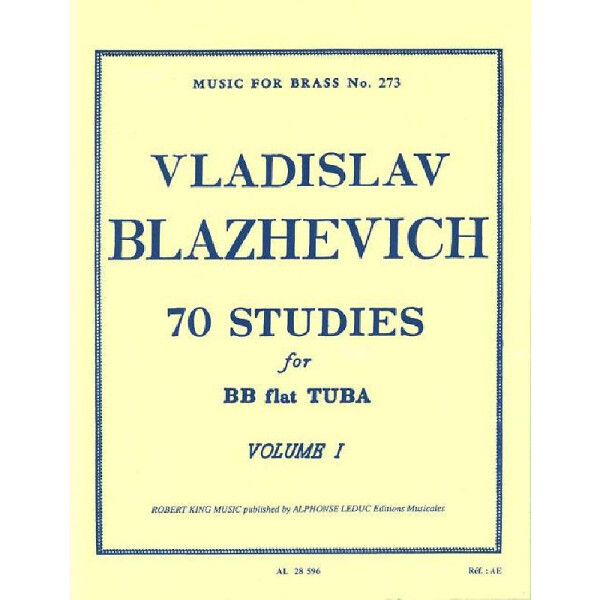70 studies vol.1 for tuba