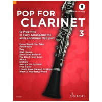 Pop for Clarinet Band 3 (+Online Audio)