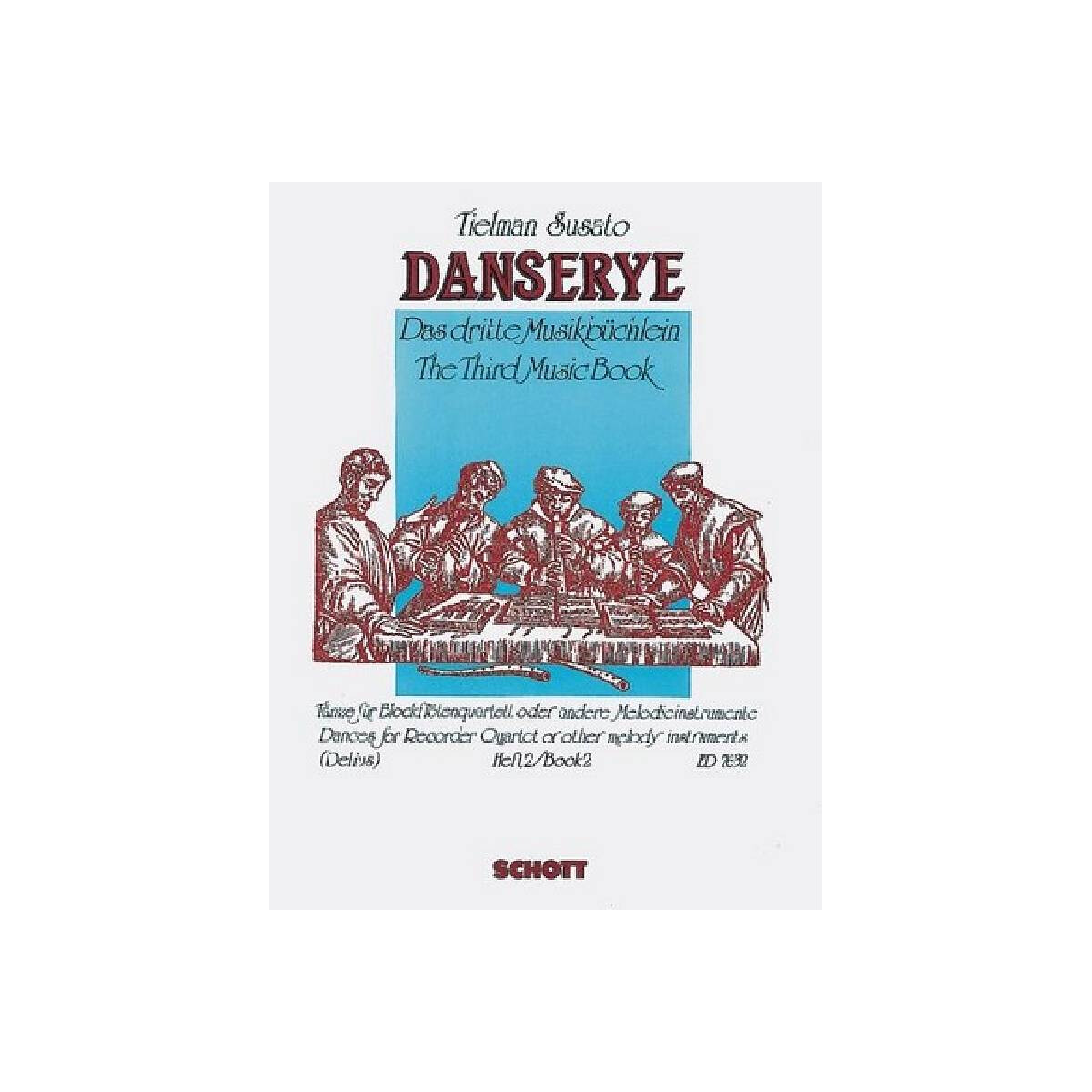 Danserye Band 2 für Blockföten box