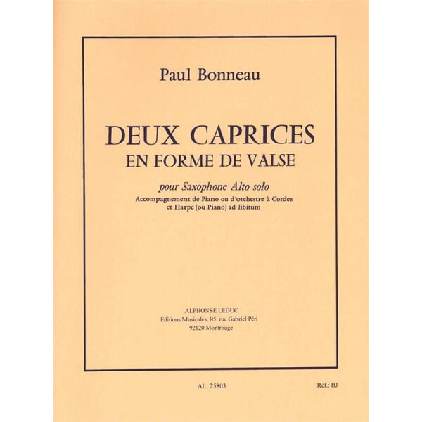 2 caprices en forme de valse