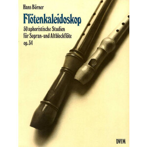 Fl&ouml;tenkaleidoskop op.34 - 50 aphoristische Studien