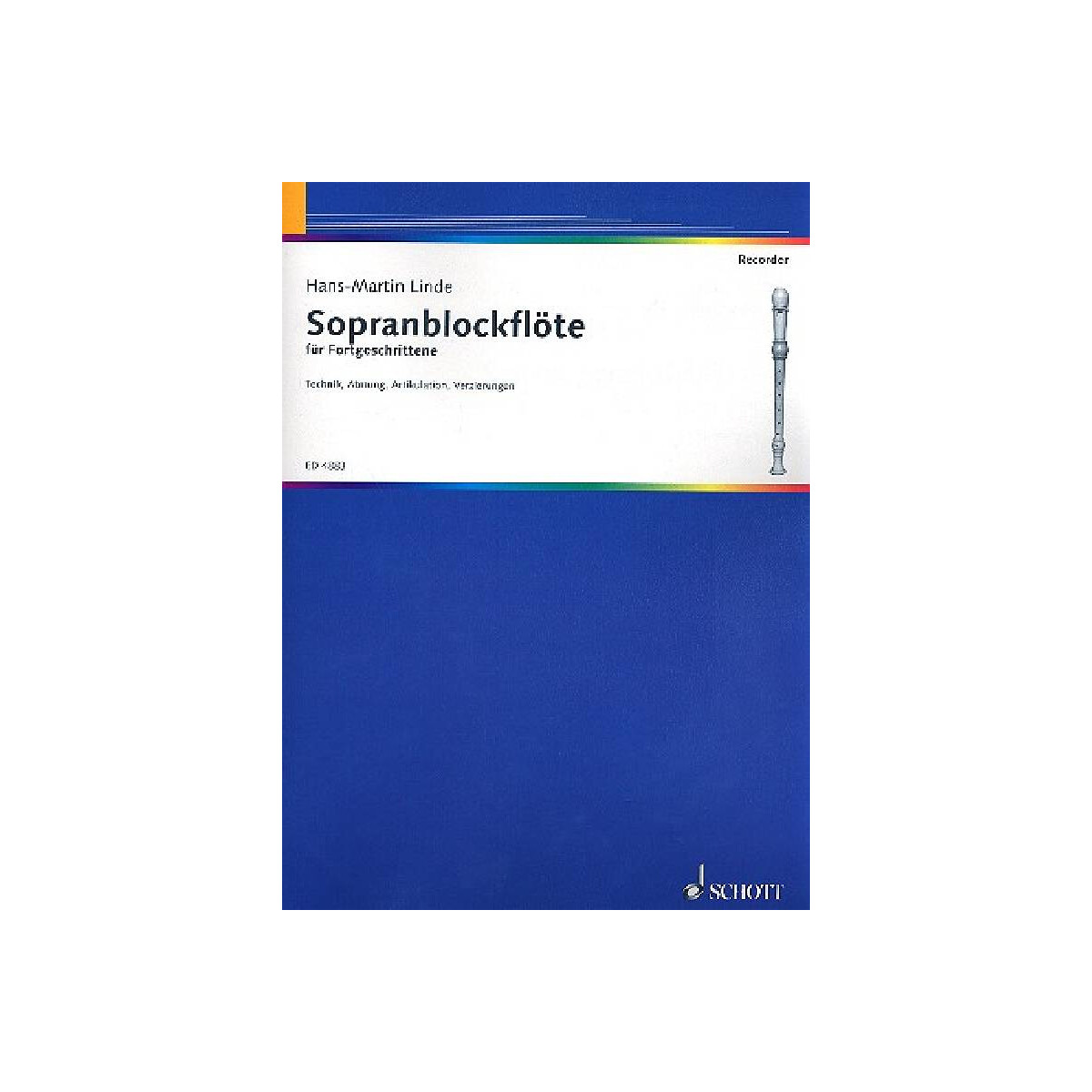 Sopranblockflötenschule für box