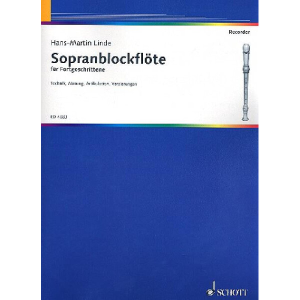Sopranblockflötenschule für