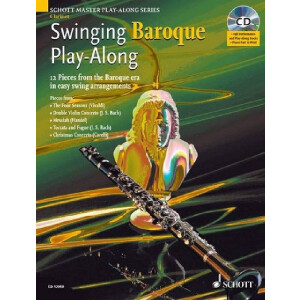 Swinging Baroque (+CD) for clarinet