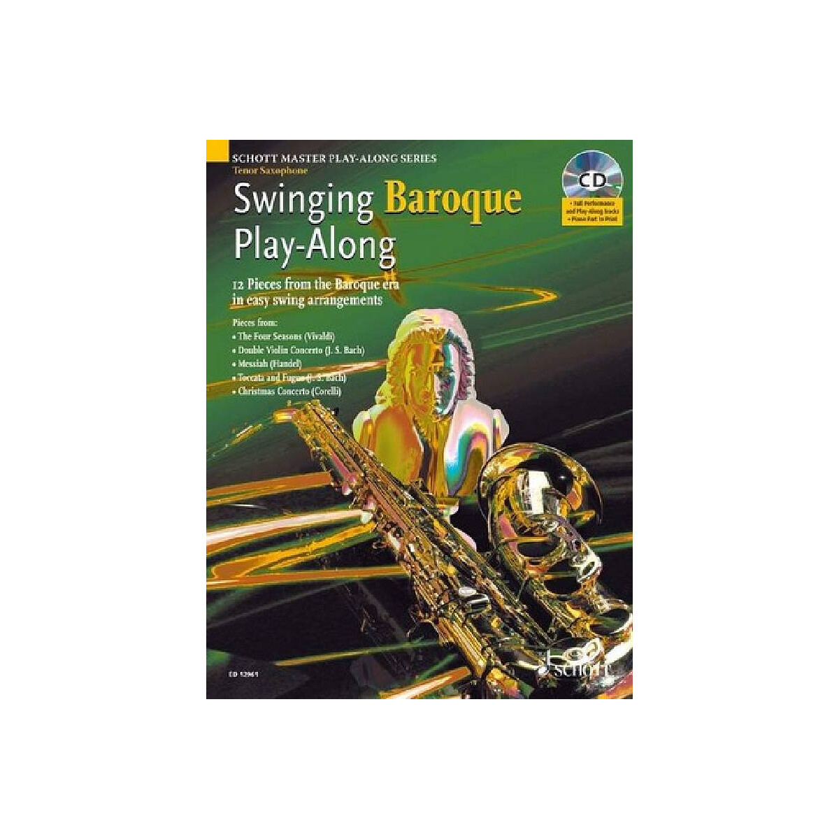 Swinging Baroque (+CD) for tenor saxopho box