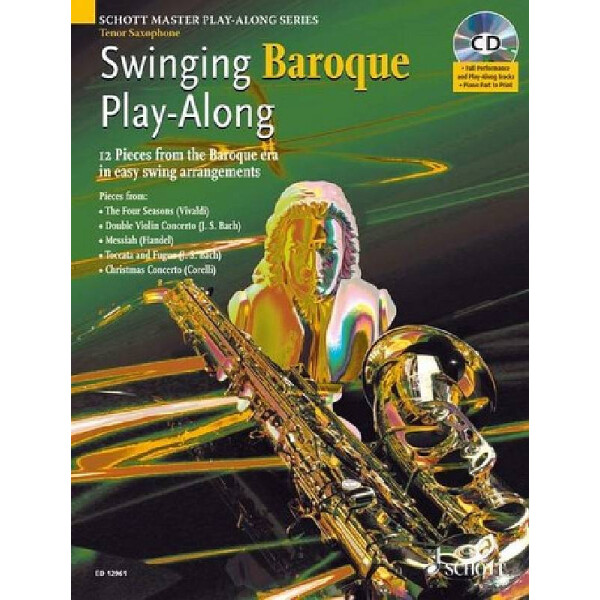 Swinging Baroque (+CD) for tenor saxophone