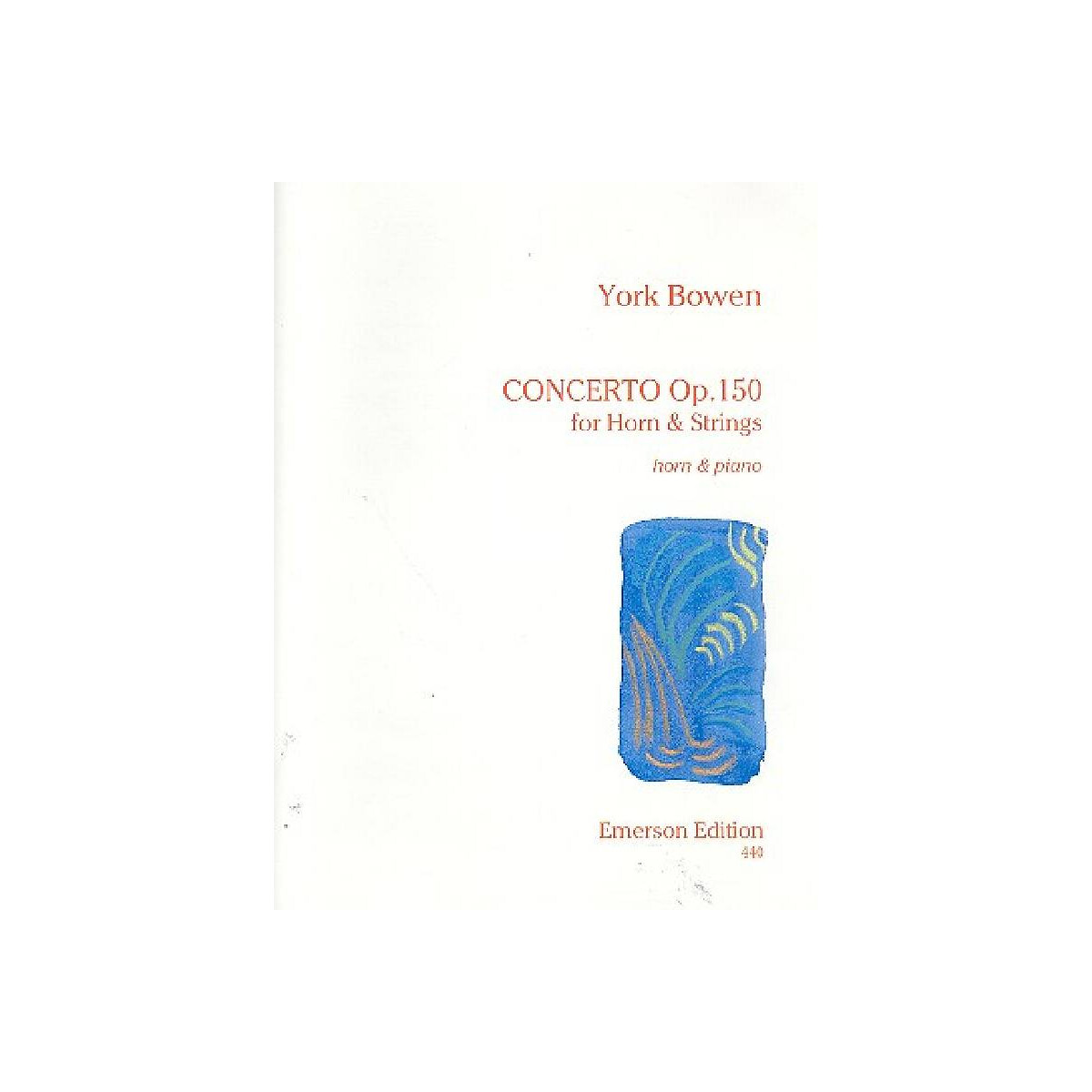 Concerto op.150 for horn and strings box