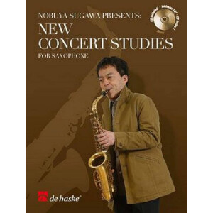 New concert studies (+CD) for alto saxophone