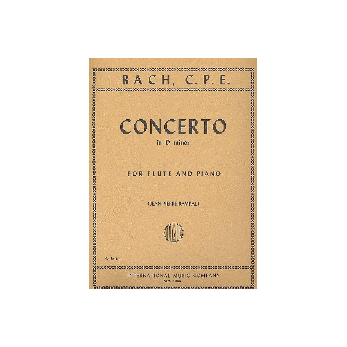 Concerto d minor for flute and box