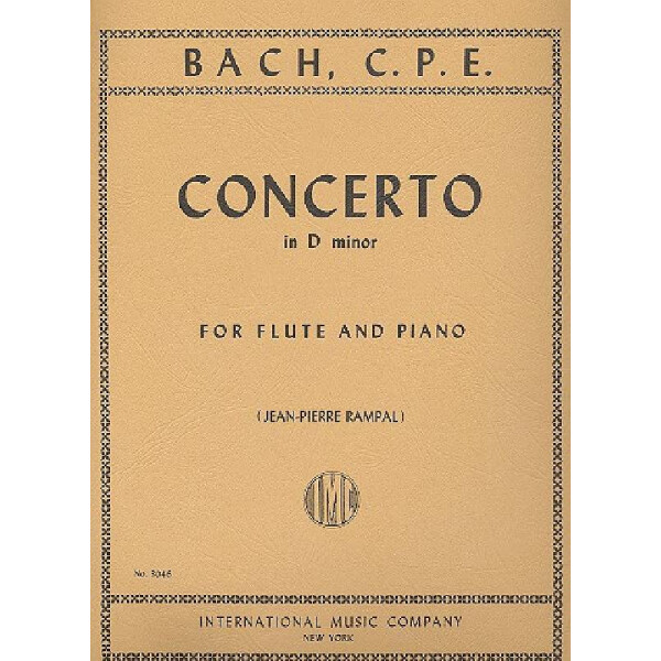 Concerto d minor for flute and