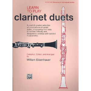 Learn to play Clarinet Duets vol.1