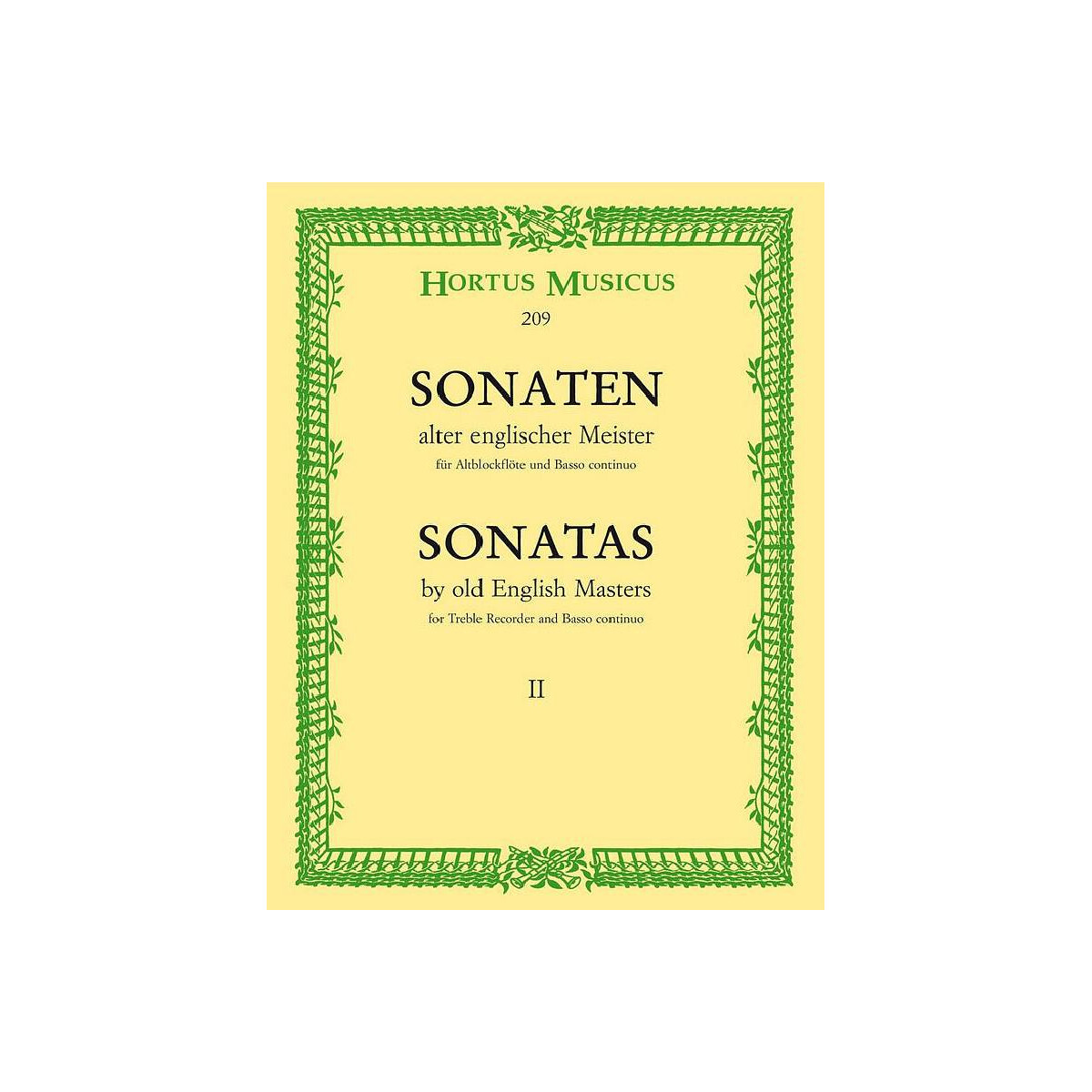 Sonaten alter englischer Meister Band 2