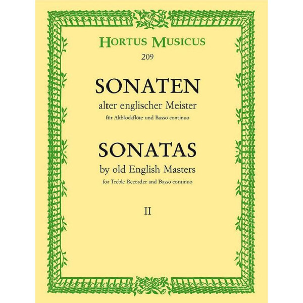 Sonaten alter englischer Meister Band 2