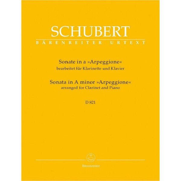 Sonate a-Moll D821 für