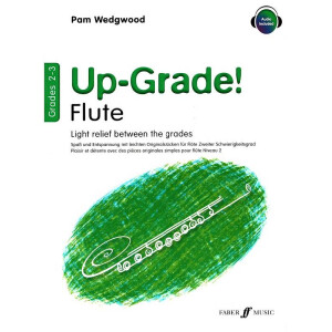 Up-Grade Flute grades 2-3 (+Online Audio)