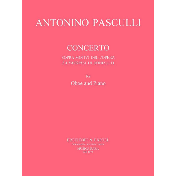 Concerto sopra motivi dellopera La Favorita di Donizetti