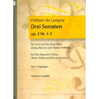 6 Sonaten op.2 Band 1 Nr.1-3