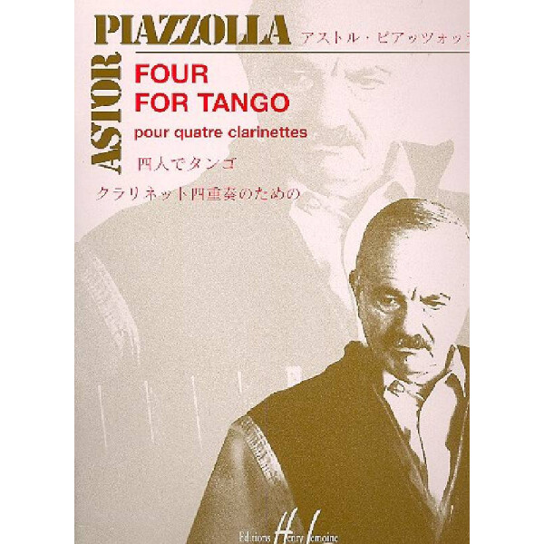 Four for Tango pour 4 clarinettes