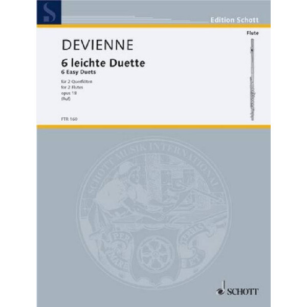 6 leichte Duette op.18 für