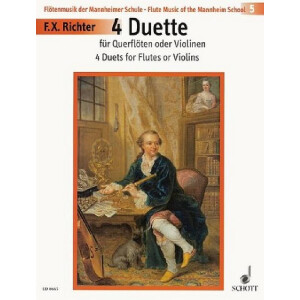 4 Duette f&uuml;r Fl&ouml;ten oder Violinen