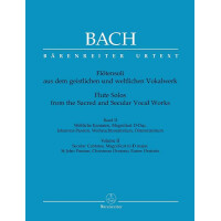 Flötensoli aus dem geistlichen und