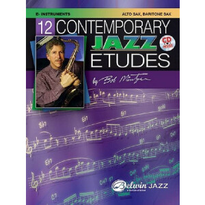 12 contemporary jazz etudes (+CD)