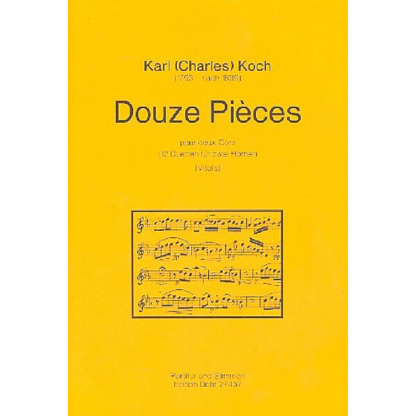 12 pièces für 2 Hörner